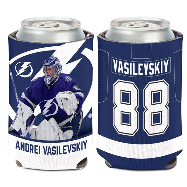 Enfriador de latas de 12 onzas de Tampa Bay Lightning Andrei Vasilevskiy