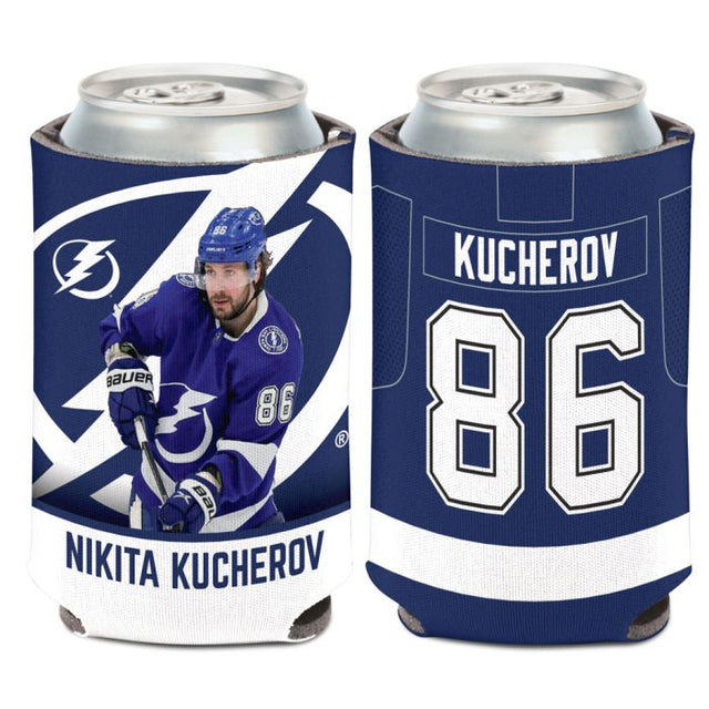 Enfriador de latas de 12 onzas de Tampa Bay Lightning Nikita Kucherov