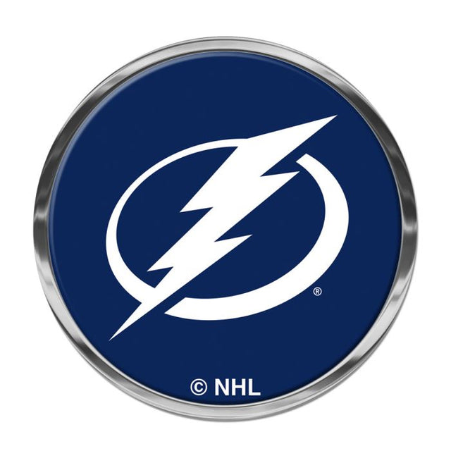 Tampa Bay Lightning Chrome Metal Domed Emblem