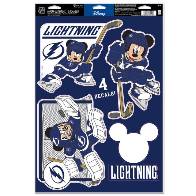 Tampa Bay Lightning / Disney DISNEY Multi-Use Decal 11" x 17"