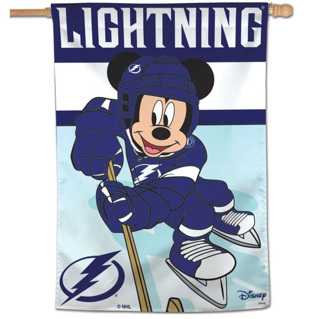 Tampa Bay Lightning / Disney DISNEY Vertical Flag 28" x 40"