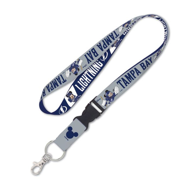 Tampa Bay Lightning / Disney Disney Lanyard w/detachable buckle 1"