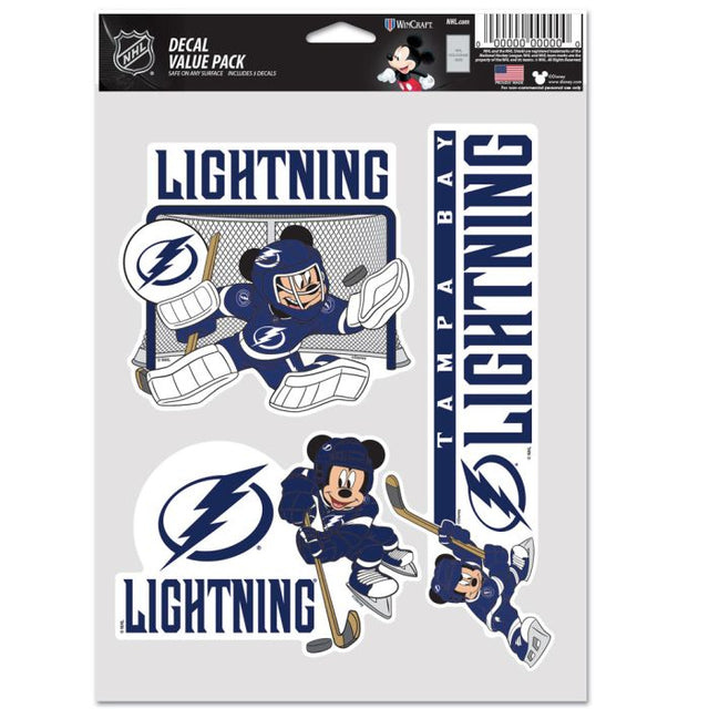 Tampa Bay Lightning / Disney Multi Use 3 Fan Pack