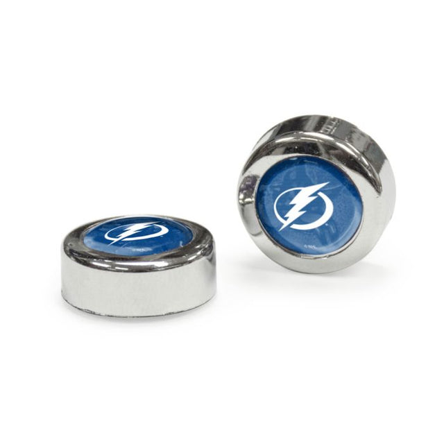 Tampa Bay Lightning Domed Screw Caps