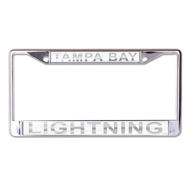 Tampa Bay Lightning FROST Lic Plt Frame S/L Printed