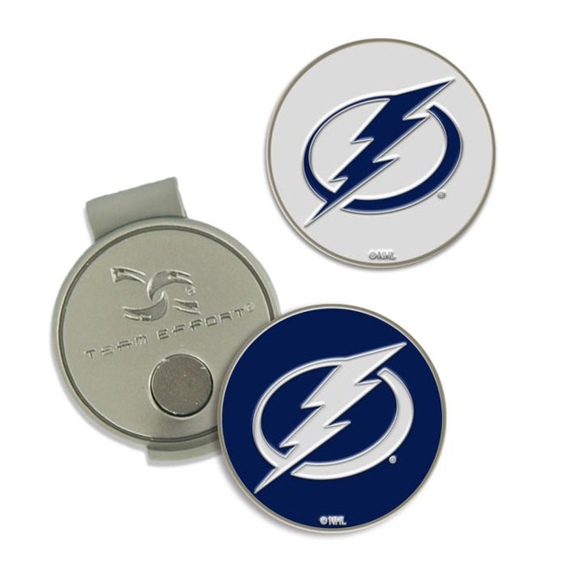 Clip para gorra y marcadores de Tampa Bay Lightning