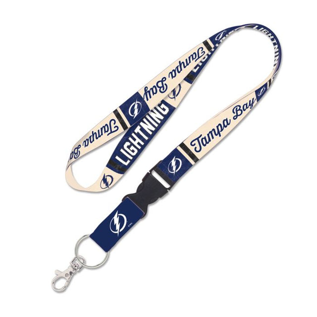 Tampa Bay Lightning Lanyard w/detachable buckle 1"