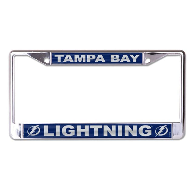 Marco de licencia de Tampa Bay Lightning impreso en talla S/L