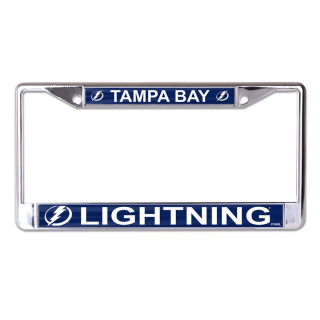 Tampa Bay Lightning MEGA Lic Plt Frame S/L Printed