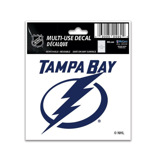 Tampa Bay Lightning Multi-Use Decal 3" x 4"