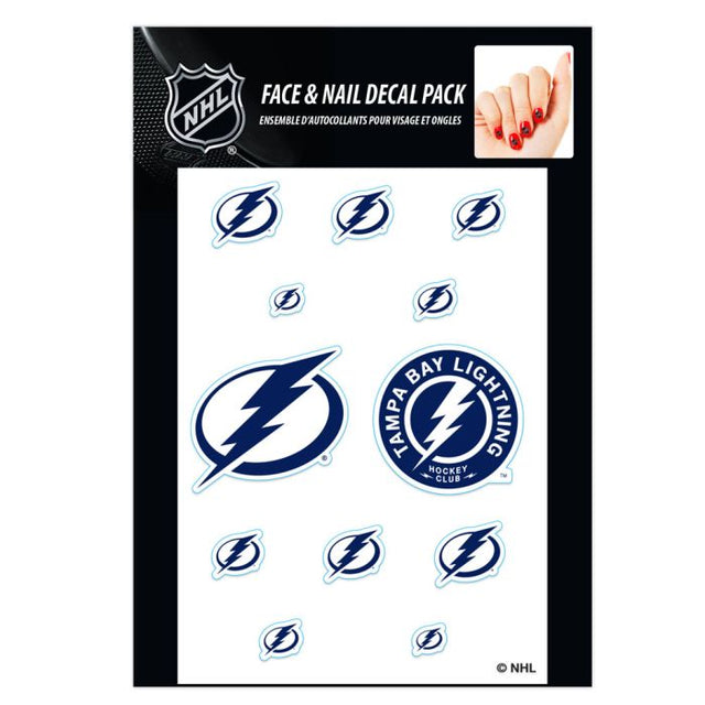 Tampa Bay Lightning Nail Cals