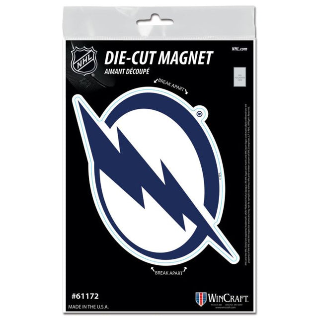 Imanes para exteriores de Tampa Bay Lightning de 3" x 5"