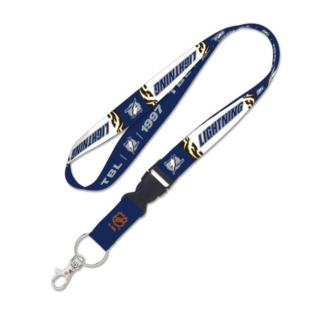 Tampa Bay Lightning Special Edition Lanyard w/detachable buckle 1"