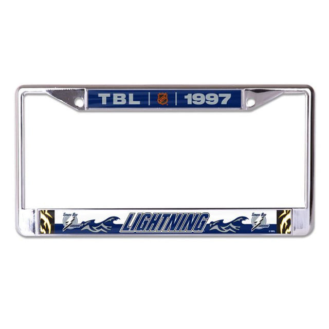 Tampa Bay Lightning Special Edition Lic Plt Frame S/L Printed