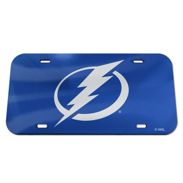 Matrícula acrílica especial de Tampa Bay Lightning