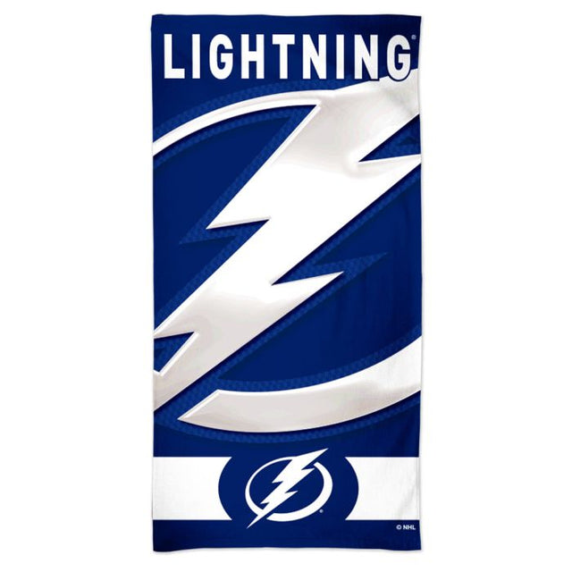 Toalla de playa Spectra de Tampa Bay Lightning de 30" x 60"