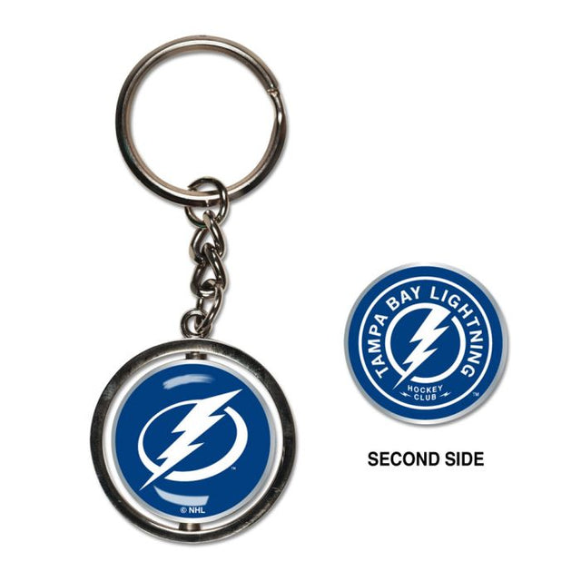 Tampa Bay Lightning Spinner Key Ring