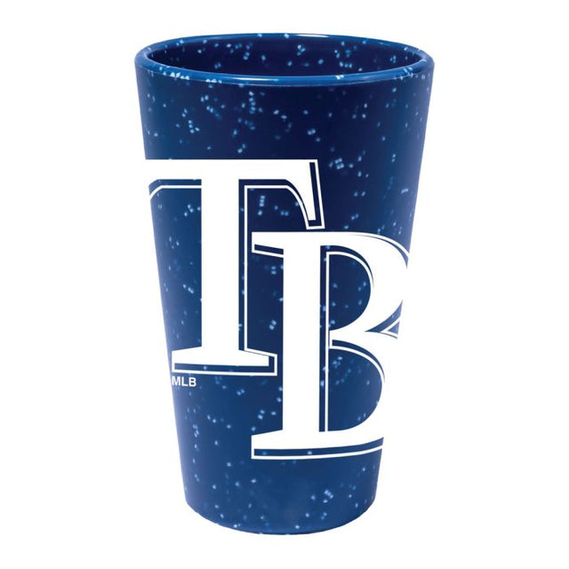 Vaso de pinta de silicona de 16 oz de los Tampa Bay Rays