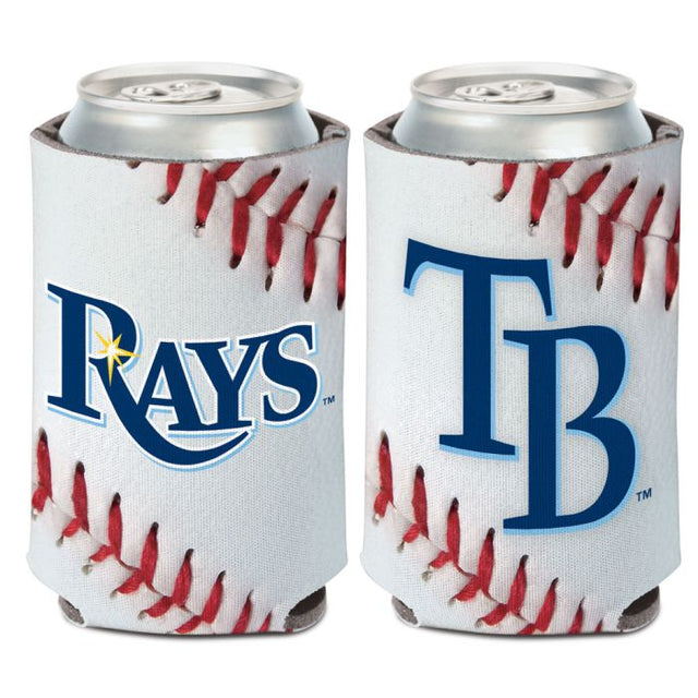 Enfriador de lata con diseño de pelota de Tampa Bay Rays, 12 oz.