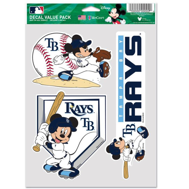 Tampa Bay Rays / Disney Multi Use 3 Fan Pack