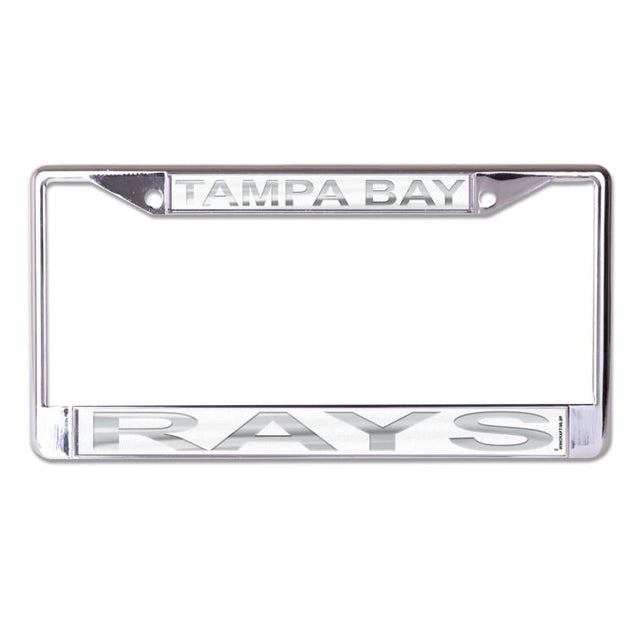 Tampa Bay Rays FROST Lic Plt Frame S/L Printed