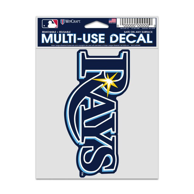 Tampa Bay Rays Fan Decals 3.75" x 5"