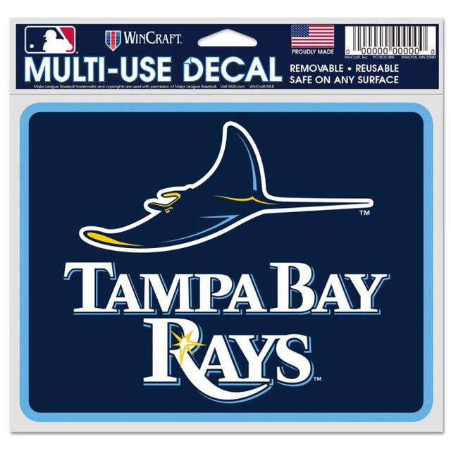 Calcomanías para fanáticos de los Tampa Bay Rays de 5" x 6"