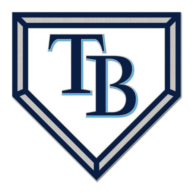 Tampa Bay Rays HOME PLATE Collector Enamel Pin Jewelry Card