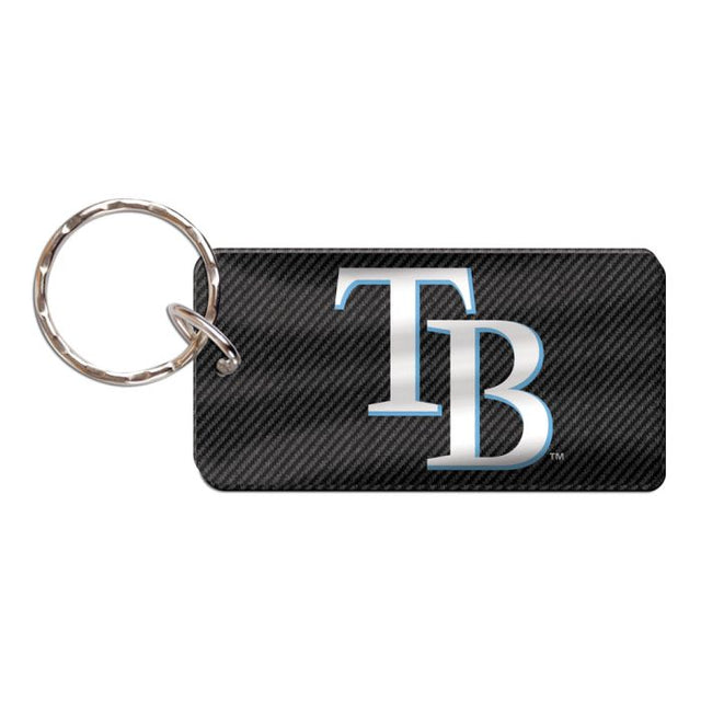 Tampa Bay Rays Keychain Rectangle