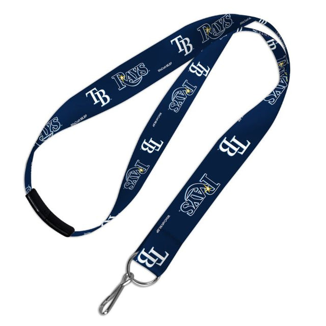 Cordones de los Tampa Bay Rays con cierre de seguridad de 1"