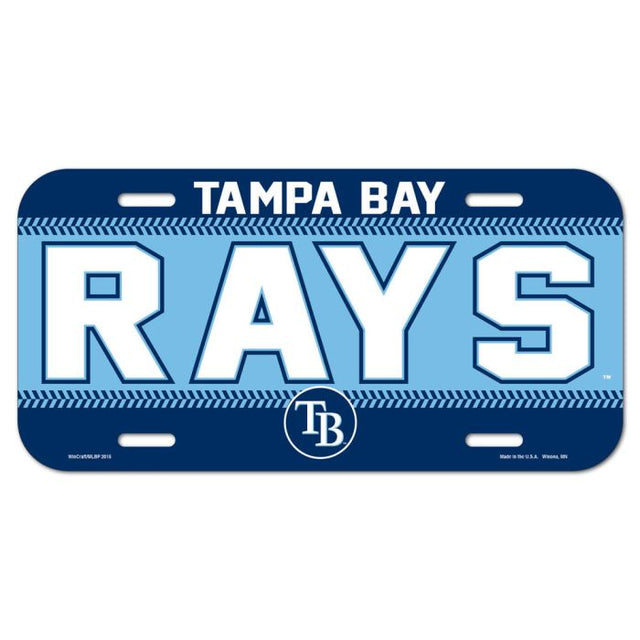 Tampa Bay Rays License Plate