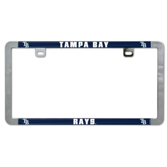 Tampa Bay Rays Metal Lic. Plate Frame Slim