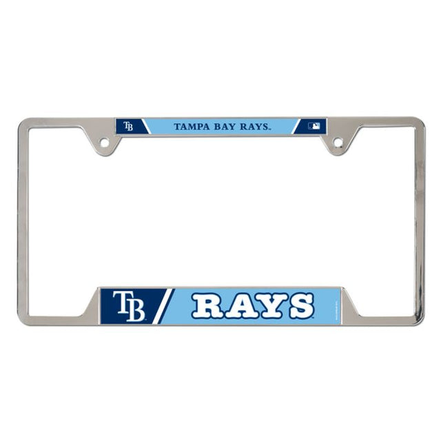 Tampa Bay Rays Metal License Plate Frame