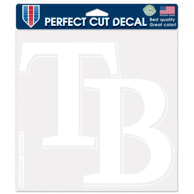 Tampa Bay Rays Perfect Cut Decals 8" x 8"