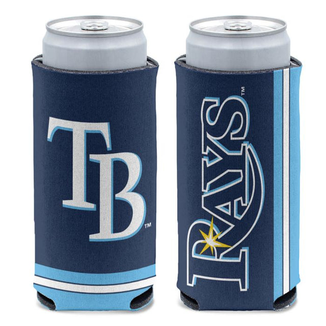 Enfriador de latas delgado de 12 oz de Prinary de Tampa Bay Rays