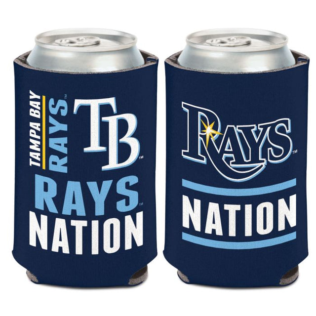 Enfriador de lata SLOGAN de Tampa Bay Rays de 12 oz.