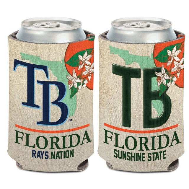 Tampa Bay Rays STATE PLATE Can Cooler 12 oz.