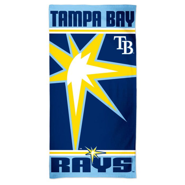 Toalla de playa Spectra de los Tampa Bay Rays de 30" x 60"