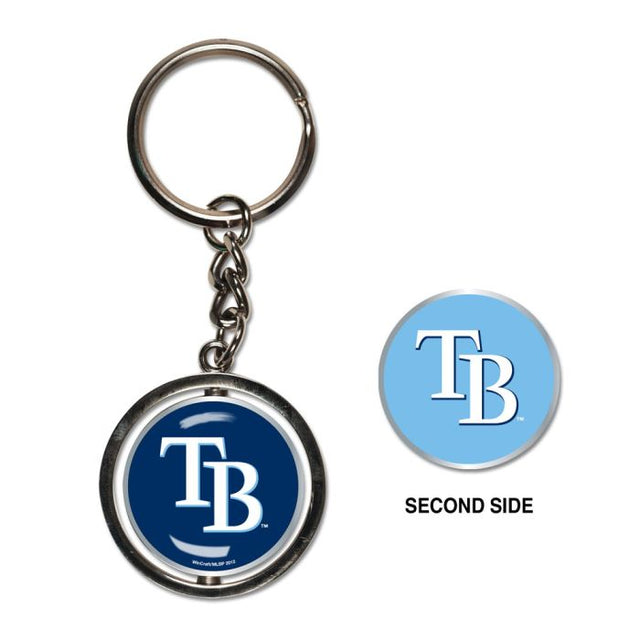 Tampa Bay Rays Spinner Key Ring