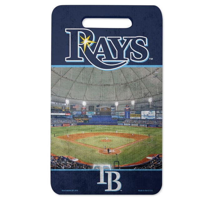 Cojín para asiento de estadio de los Tampa Bay Rays: almohadilla para rodillas de 10 x 17