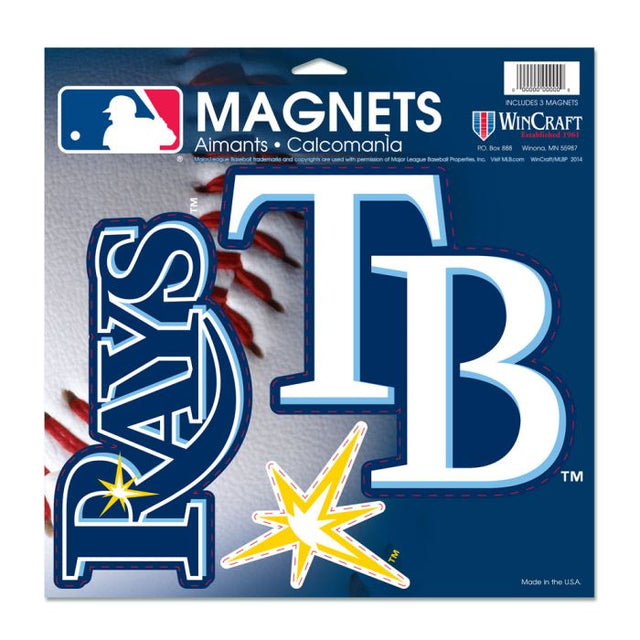 Tampa Bay Rays Vinyl Magnet 11" x 11"