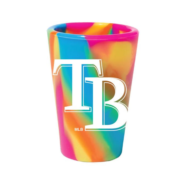 Tampa Bay Rays hippie 1.5oz Silicone Shot Glass