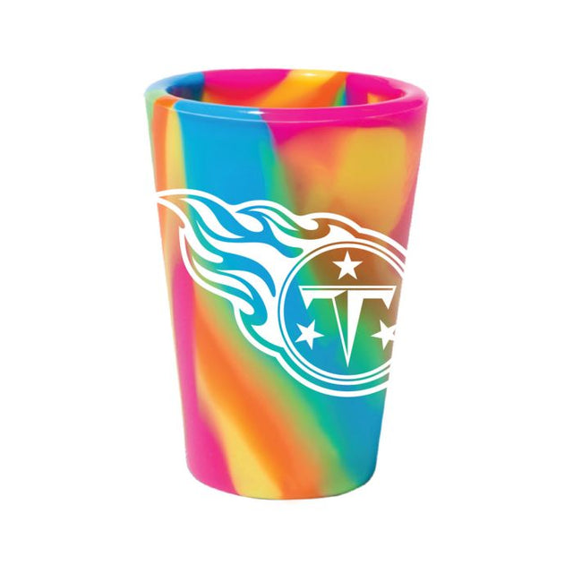 Vaso de chupito de silicona de 1,5 oz de Tennessee Titans