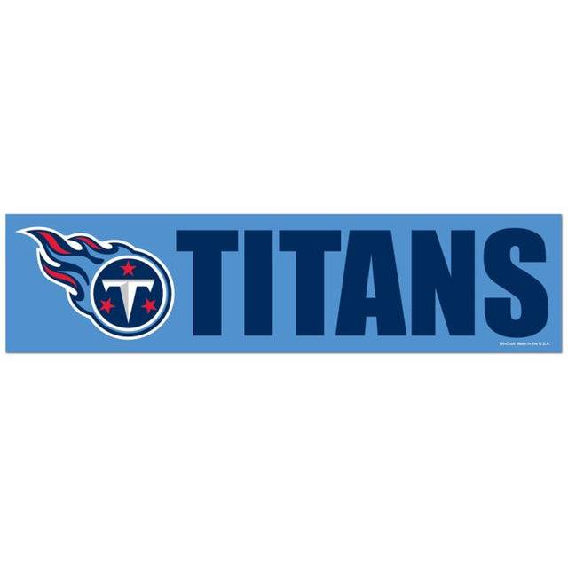 Tennessee Titans Bumper Strip 3" x 12"