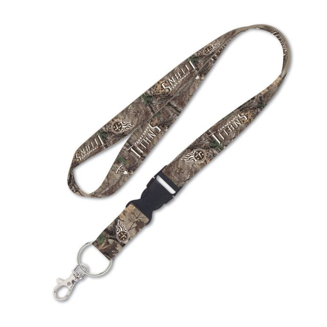 Tennessee Titans / Camo Lanyard w/detachable buckle 1"