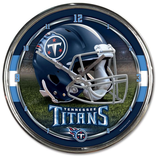 Reloj cromado de los Tennessee Titans