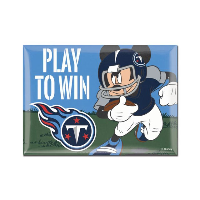 Tennessee Titans / Disney Mickey Mouse Metal Magnet 2.5" x 3.5"