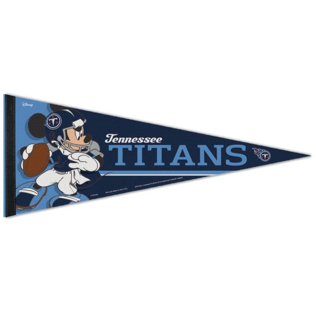 Tennessee Titans / Disney Mickey Mouse Premium Pennant 12" x 30"