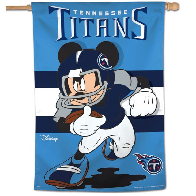 Tennessee Titans / Disney Mickey Mouse Vertical Flag 28" x 40"