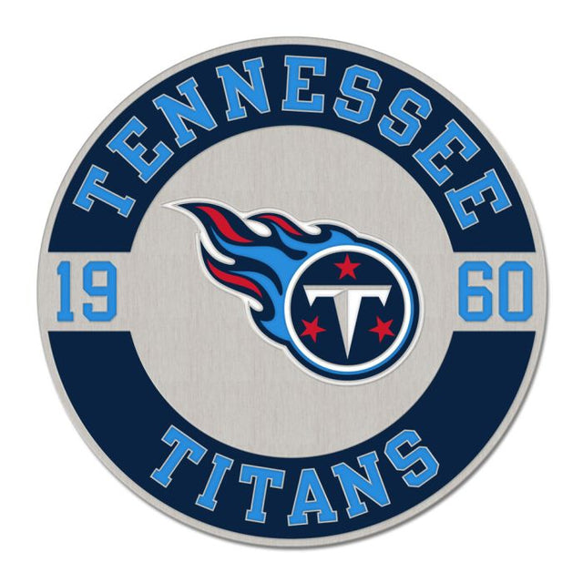 Tennessee Titans Established Collector Enamel Pin Jewelry Card